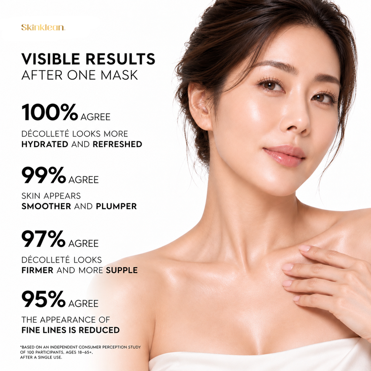 Triple Collagen Plumping Gel Décolleté Mask