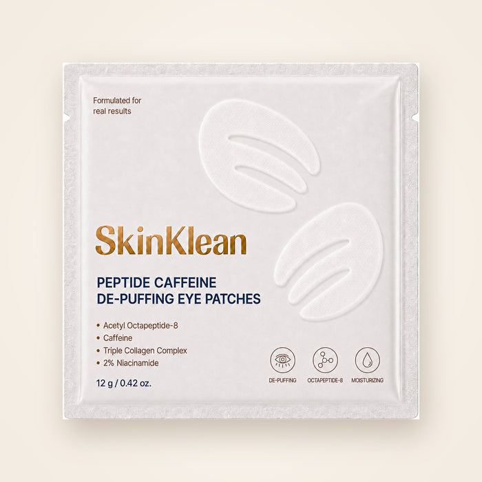 Peptide Caffeine De-Puffing Eye Patches